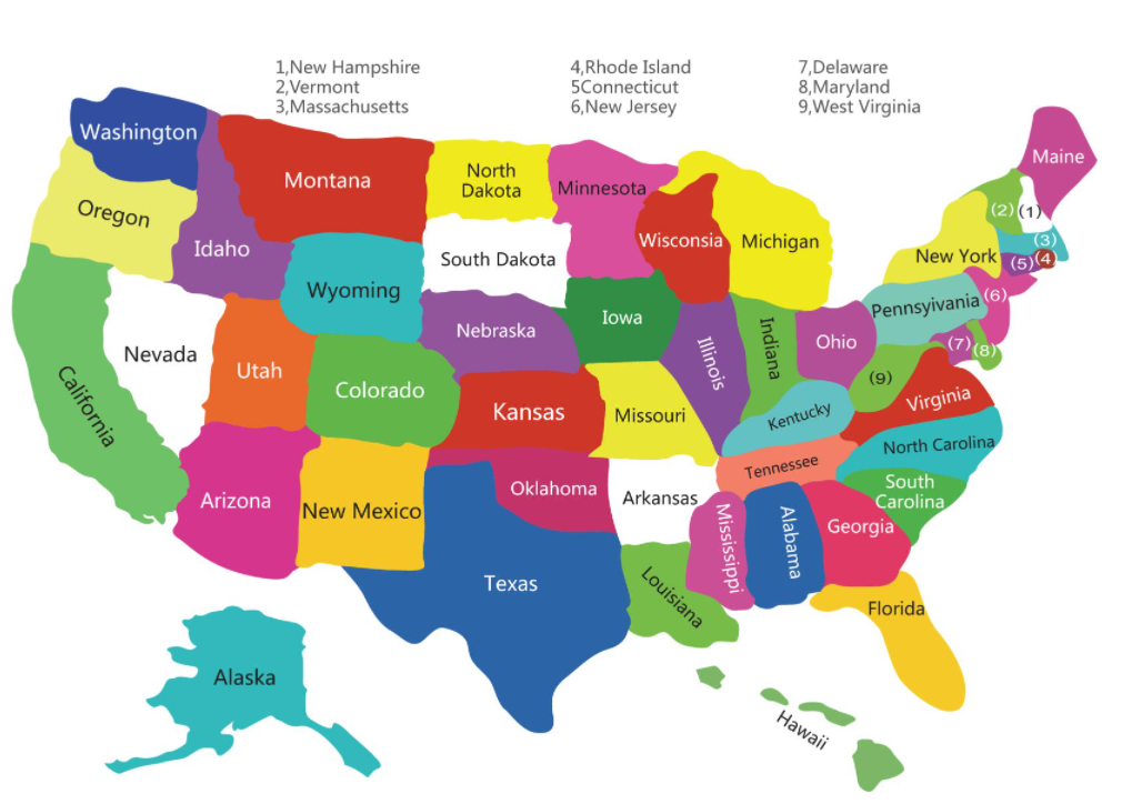 美國公司注冊哪個州好？美國公司注冊差別？